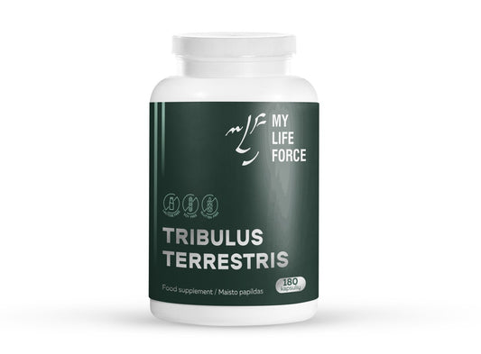 Tribulus terrestris 90 % saponinų – 180 kapsulių